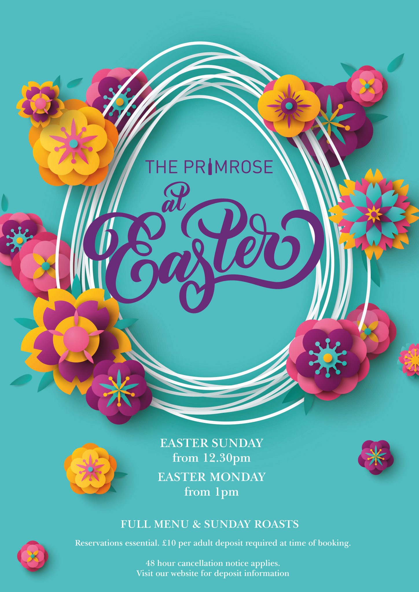 The Primrose Easter The Primrose The Primrose Easter The Primrose
